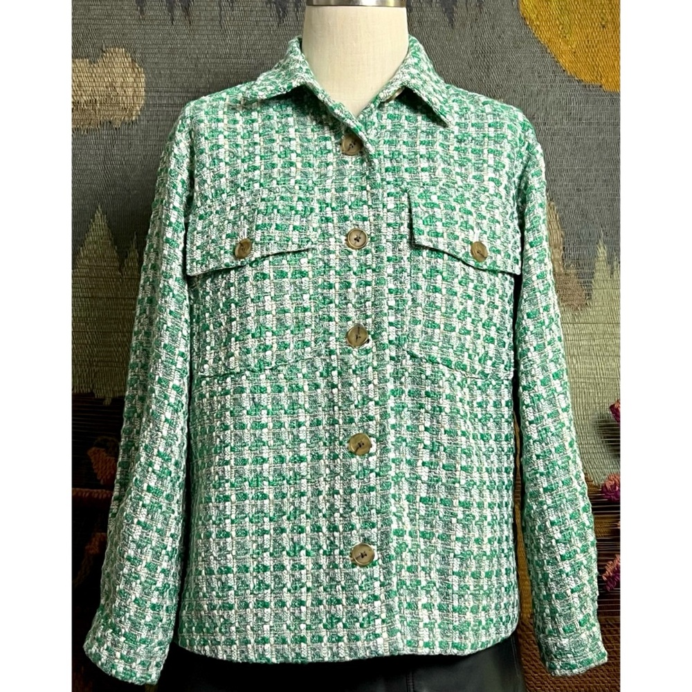 Anthropologie Maeve Tweed Jacket XS